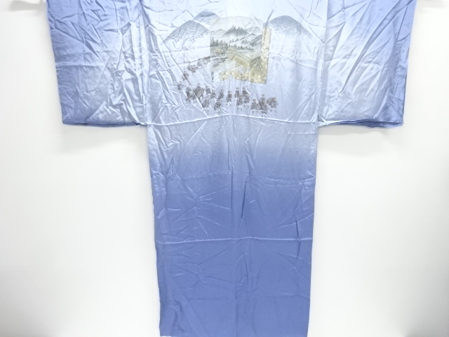 JAPANESE KIMONO FOR MEN / KARIEBA FOR JUBAN / PEOPLE IN THE PAST 